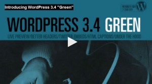 wordpress 3.4 logo